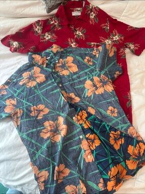 Hawaiian shirts, two medium- Covington, Urban Pipeline.